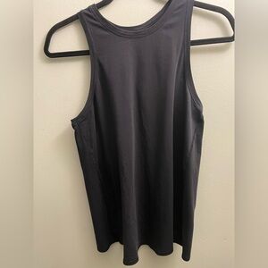 Women’s Lululemon open back tank top black 17” ptp